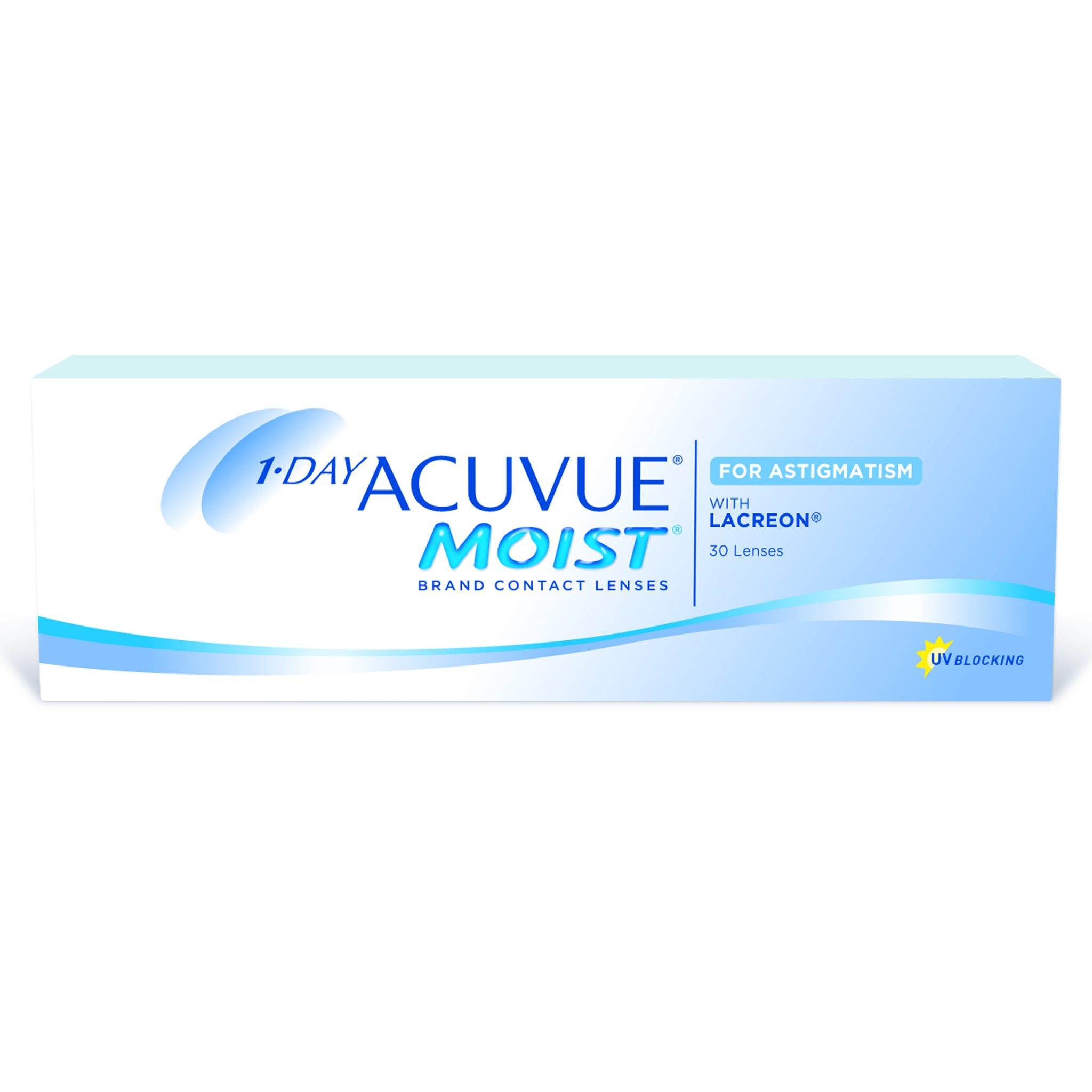 1 Day Acuvue Moist for Astigmatism with LACREON